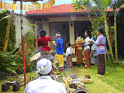 PRIEST AT OUR HOUSE CEREMONY