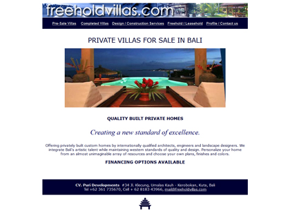 HOLIDAY PROPERTY WEBSITE