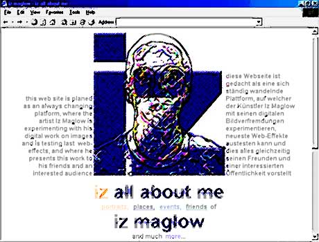 2000 Künstlerische Cyber Art von Iz Maglow