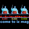 Iz-Art Webseite von 2000