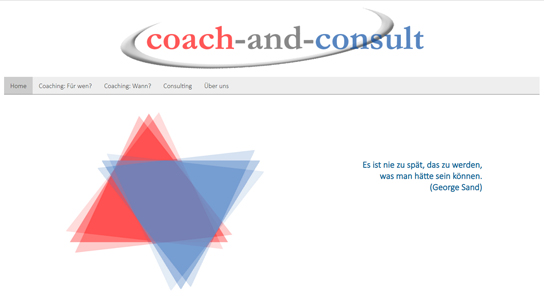 COACHING WEBSEITE